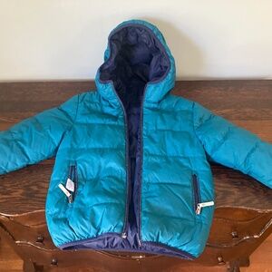 Hanna Anderson Child’s Reversible Puffer - Zipper Fix Required
